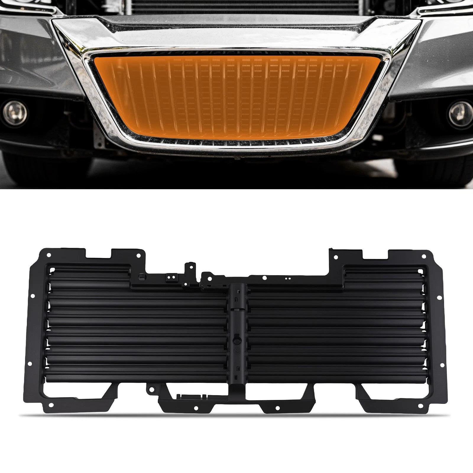 Active Radiator Grille Shutter for Cadillac Escalade ESV (2015–2020) 84378163 Black