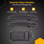 Exterior Door Handle Set for Toyota RAV4 Camry Scion xB xA (2001–2015)