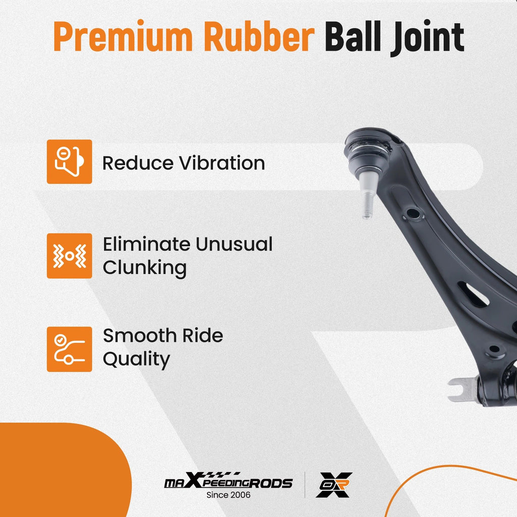 2X Front Lower Control Arms with Ball Joint for Traverse Enclave (2018-2022)