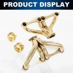 Stainless Steel Gold Exhaust Header for Street Rod SBC Small Block V8 (1923–1949)