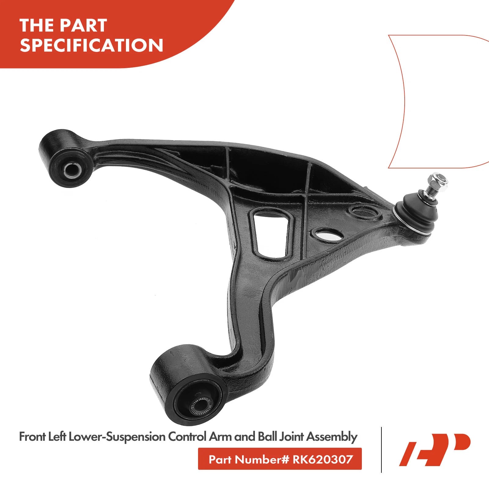 2X Front Lower Control Arm & Ball Joint for Chevy Tracker (1999-2004)