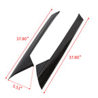 Set of 2 Windshield Outer Trim Pillar Molding for Ford Explorer (2011-2019)