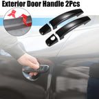 2X Door Handle Cover for Chevy Camaro (2010–2015) Black