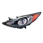 Set of 2 Headlight Assemblies for Hyundai Sonata (2011–2014) Halogen