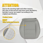 Driver Bottom Seat Cover for Mercedes Benz C250 C300 C350 (2008–2014)