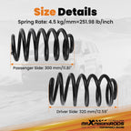 4" Drop Lowering Kit for Cadillac Escalade, GMC Yukon, Chevy Tahoe (2007–2014)