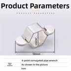 Hose Connector Wrench Tool for Faucet (Compact Size)