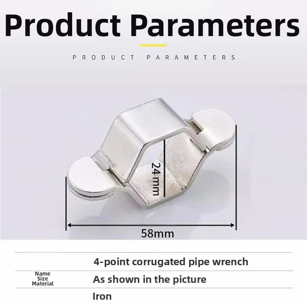 Hose Connector Wrench Tool for Faucet (Compact Size)