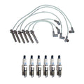 Denso Wire Set & 6 Double Platinum Spark Plugs for Ford Mercury 3.0 (0.05)