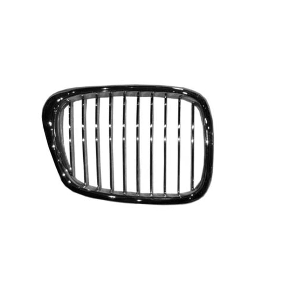 Replacement Grille Chrome Passenger Side for BMW 5 Series (2001–2003)