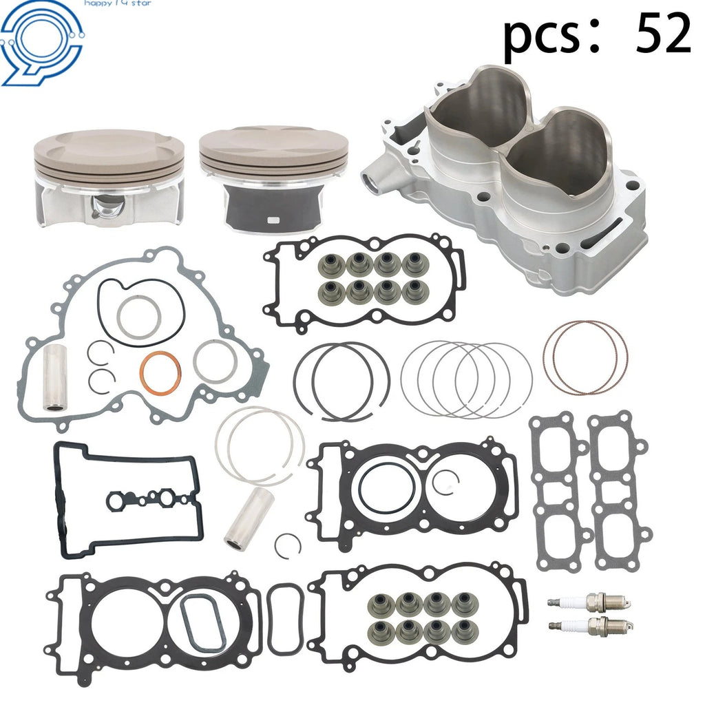 Cylinder Gasket Piston Overhaul Kit for Polaris Ranger Crew XP1000 (2017–2023)