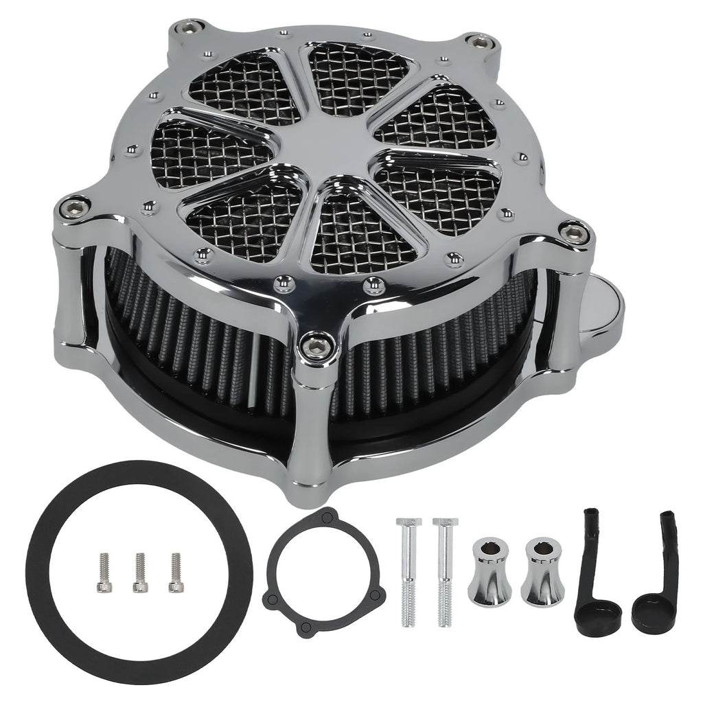 Billet Aluminum Air Cleaner for Harley Davidson Touring Dyna (2000–2017)