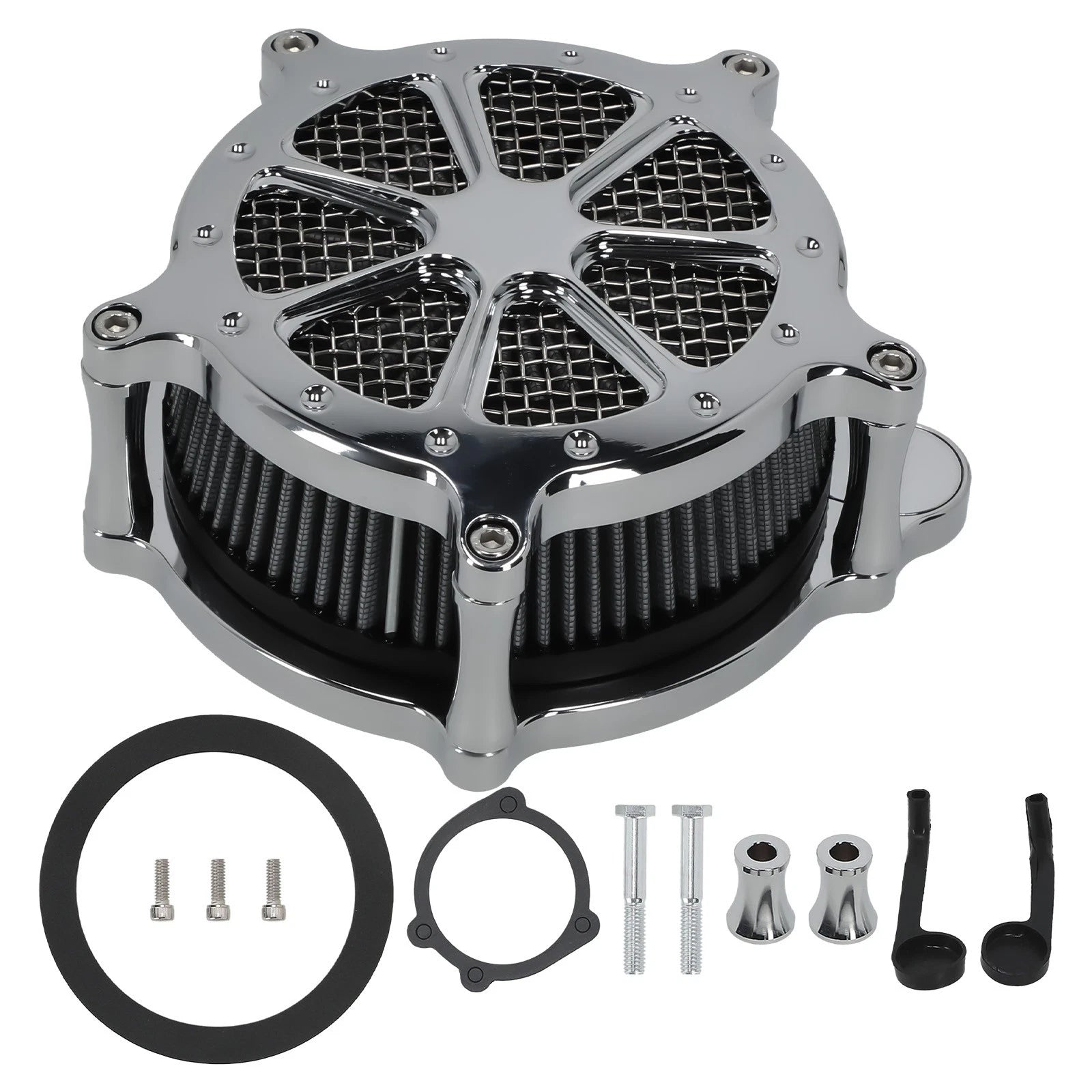 Billet Aluminum Air Cleaner for Harley Davidson Touring Dyna (2000–2017)