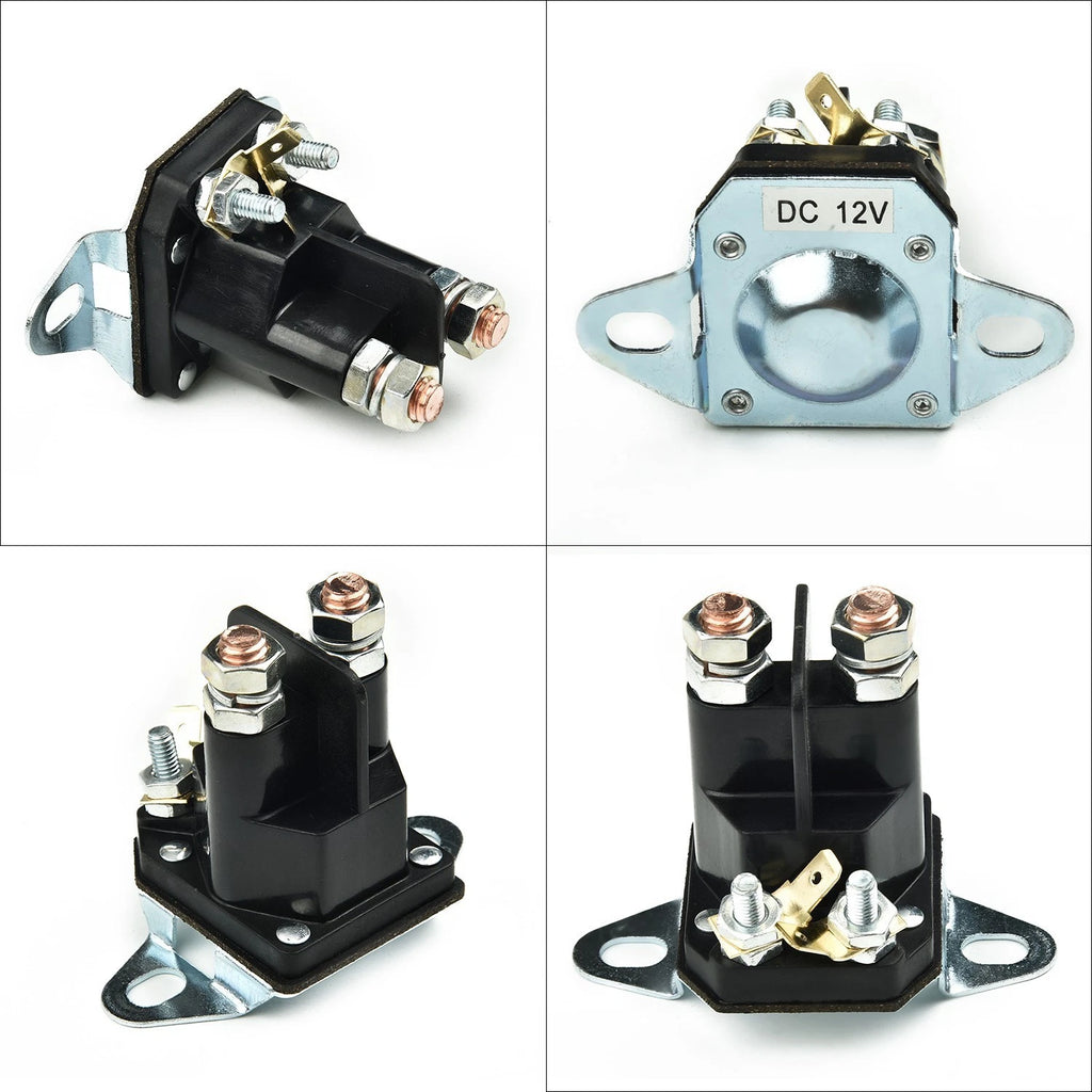 4 Pole Solenoid for Lawn Tractor Ride On Mower (Fits Multiple Models) 1134-2946-02, 18736100/0