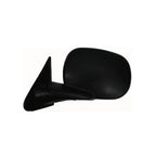 Replacement Black Textured Driver Side Power Door Mirror w/Heated Glass