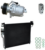 A C Compressor Kit With Condenser for Nissan Frontier 4.0L (2014–2018)