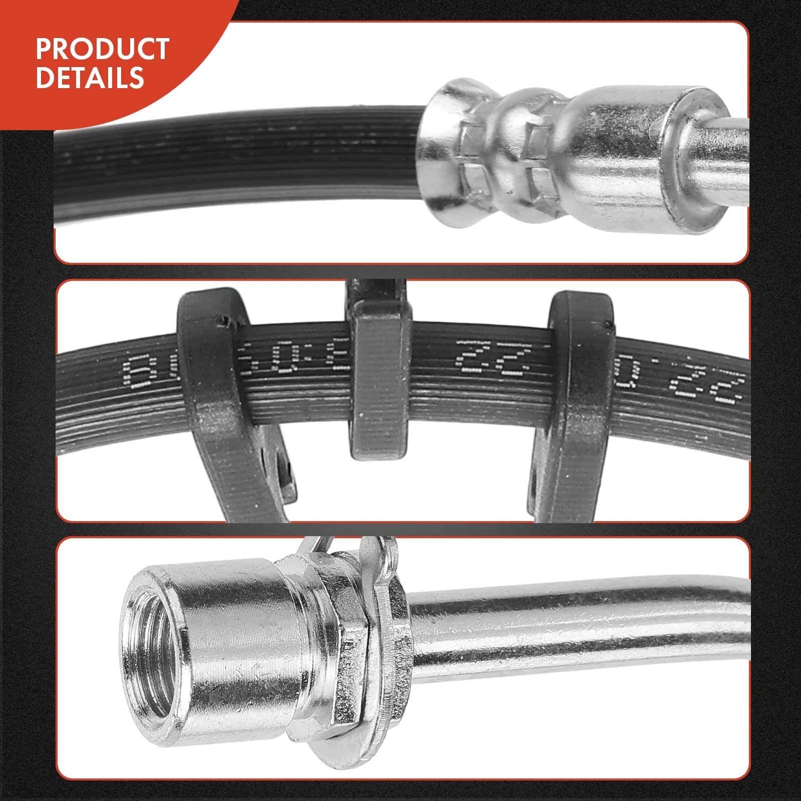 Rear Right Brake Hydraulic Hose for Chevrolet C6500 C7500 (1998–2002)