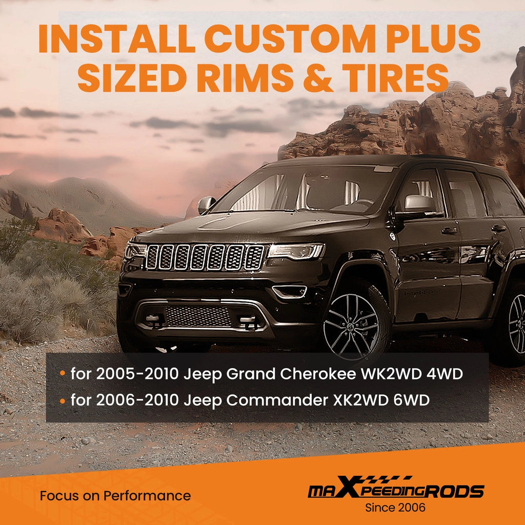 3.5" Front 3" Rear Lift Kit for Jeep Grand Cherokee WK (2005–2010)