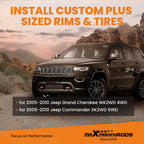 3.5" Front 3" Rear Lift Kit for Jeep Grand Cherokee WK (2005–2010)