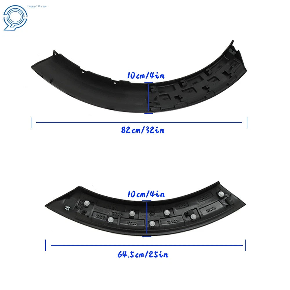 Set of 4 Rear Wheelhouse Fender Flares for Ford Explorer (2020–2022)