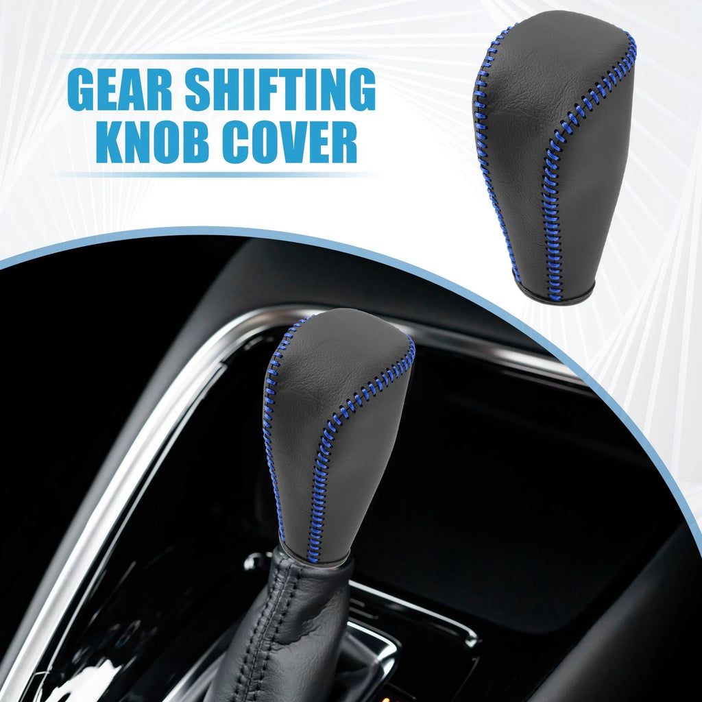 Set of 2 Gear Shift Knob & Hand Brake Cover Trim for Toyota Corolla (2014–2018)
