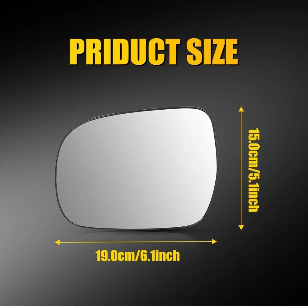 Left Heated Mirror Glass for Toyota Tacoma (2005–2011)