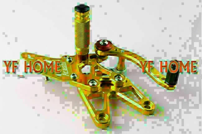 Rearset Foot Pegs for BMW S1000RR (2010-2012) - Gold
