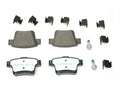 Set of 4 Rear Brake Pads for Jaguar X Type (2005–2008) JS124CV