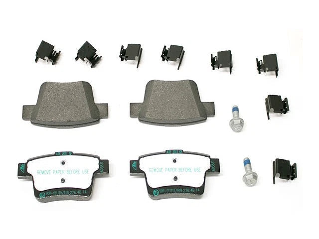 Set of 4 Rear Brake Pads for Jaguar X Type (2005–2008) JS124CV