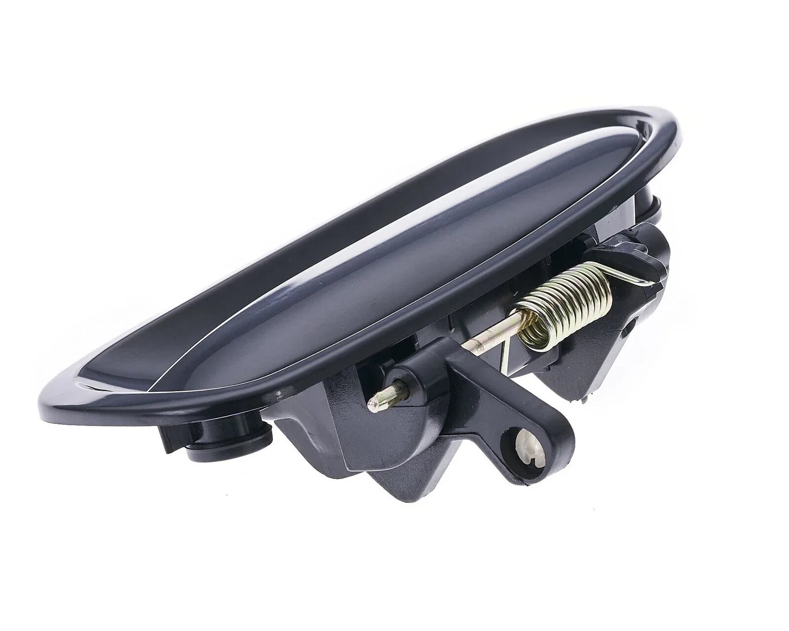 Rear Left Outer Door Handle Smooth Black for Honda Civic EK (1995–2001)