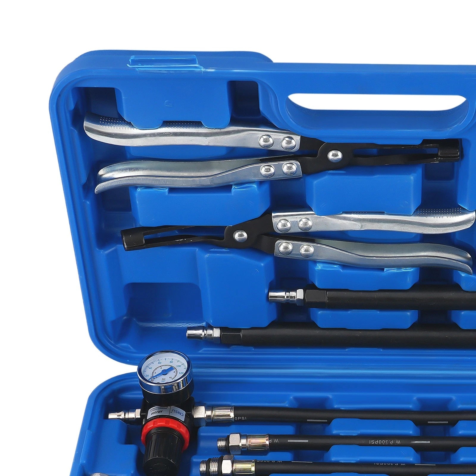 Valve Spring Compressor Stem Seal Removal Tool Kit for BMW VW Audi Mercedes (2009–2019)