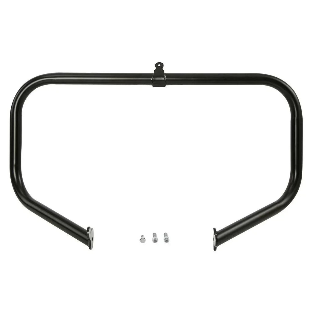 Chrome/Black Highway Engine Guard Crash Bar for Harley Road King (1997-2024)