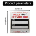 Set of 150 Truck Reminder Stickers for Automotive Tools
