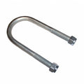 6" U-bolt with 2 Locking Nuts for Trailers (2-3/8" Round Axles)