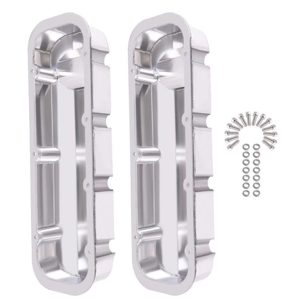 Fabricated Aluminum Tall Valve Covers for Big Block Chevy 502 (1965–1995)