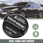 Gasoline Fuel Tank Cap for Lexus - Black Cover