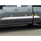 8pc. Luxury FX Side Accent Trim for 19-23 Chevy Silverado 1500 Dbl Cab 5.5' Bed