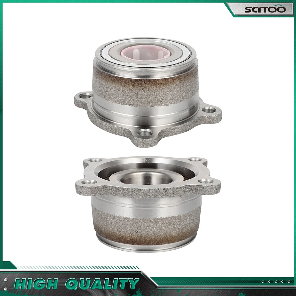 2X Rear Wheel Bearing Hub Assembly for Nissan Xterra (2005–2015) 4 Lugs