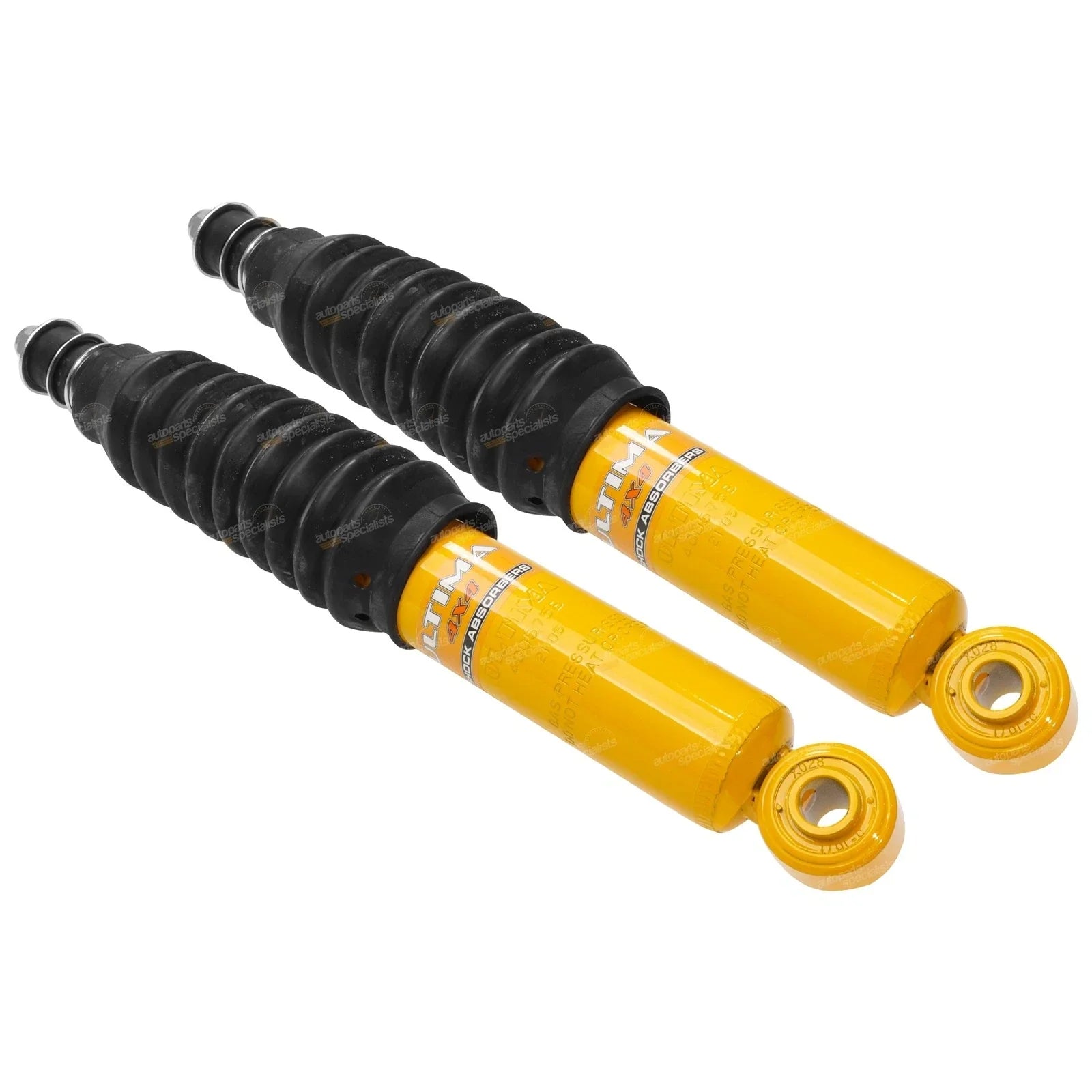 2 x Front Gas Shock Absorbers for Hilux (1989–2005)