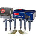 Set of 6 Ignition Coils & Spark Plugs for Kia Sorento 3.3 V6 (2011–2016)