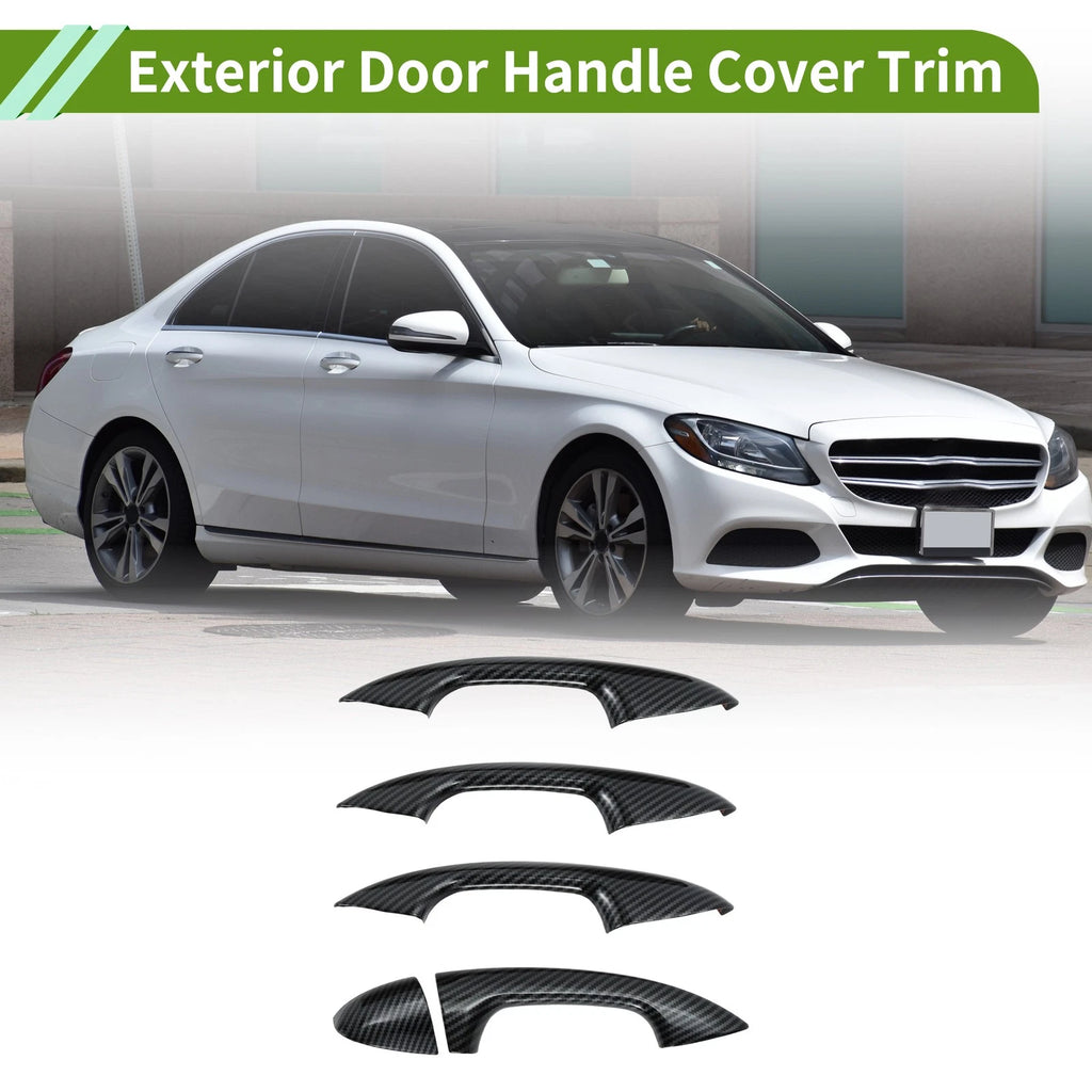 Exterior Door Handle Cover Trim for Mercedes-Benz C Class W205 (2015–2021)