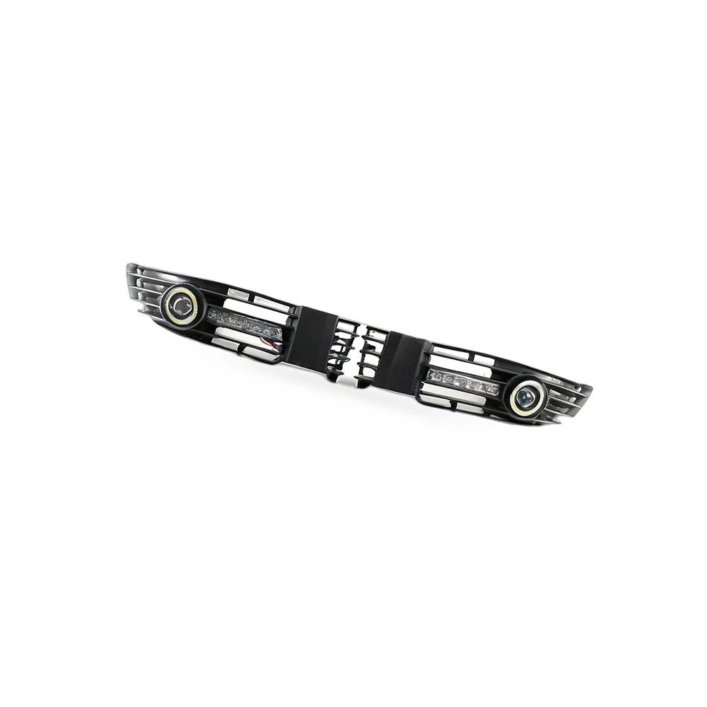 Fog Light Lens DRL Grille Kit Frame for Volkswagen Passat B5.5 (2001–2005)