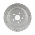 Hella Pagid 345mm Drilled Rear Disc Brake Rotor for MB X166 W166 (2013–2019)