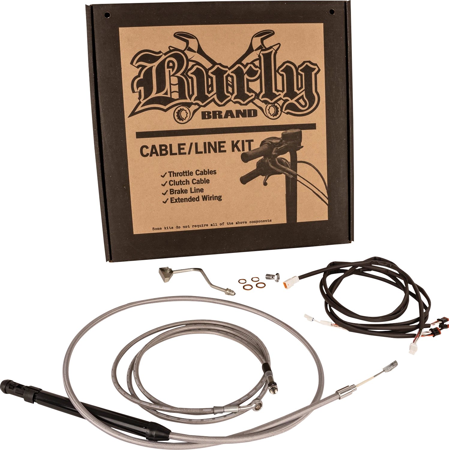 Burly Brand Touring Model Control Kit for Gorilla Ape Hanger 16"