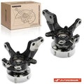 Pair Front Steering Knuckle & Hub Bearing for Nissan Versa (2013–2019)