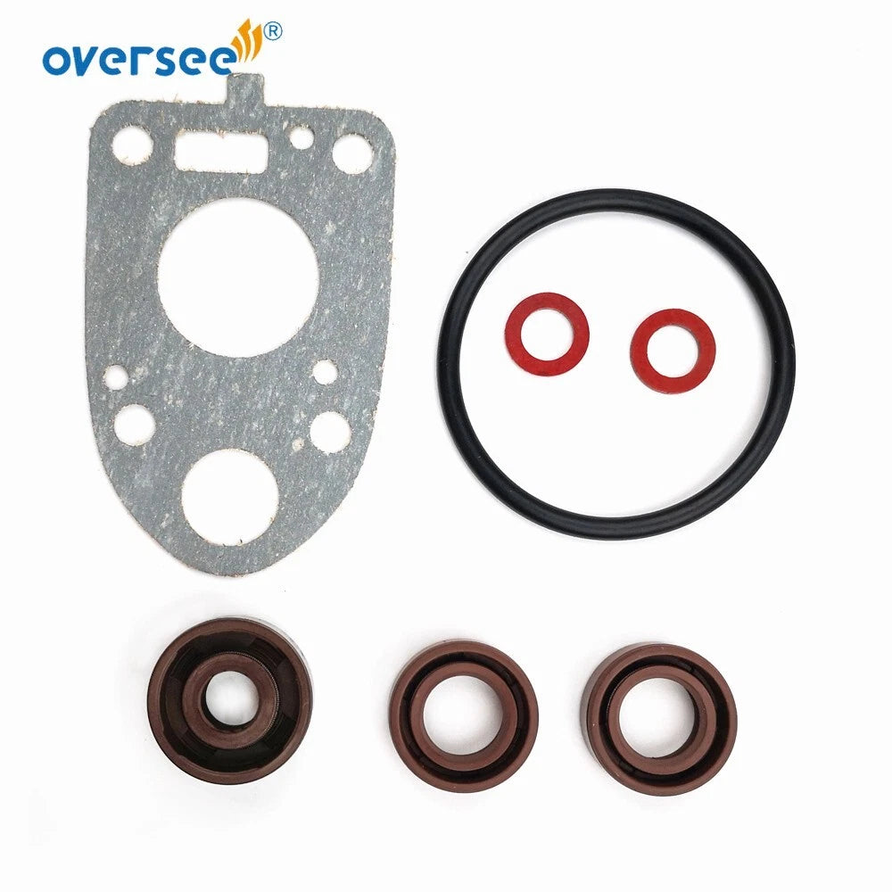 Lower Unit Gearbox Gasket Seal Kit for Yamaha 2T 3HP 3A 3B (6L5-W0001-21)