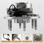 Pair Front Wheel Bearings for Chevy Silverado GMC Sierra 1500 Tahoe (2007-2023)
