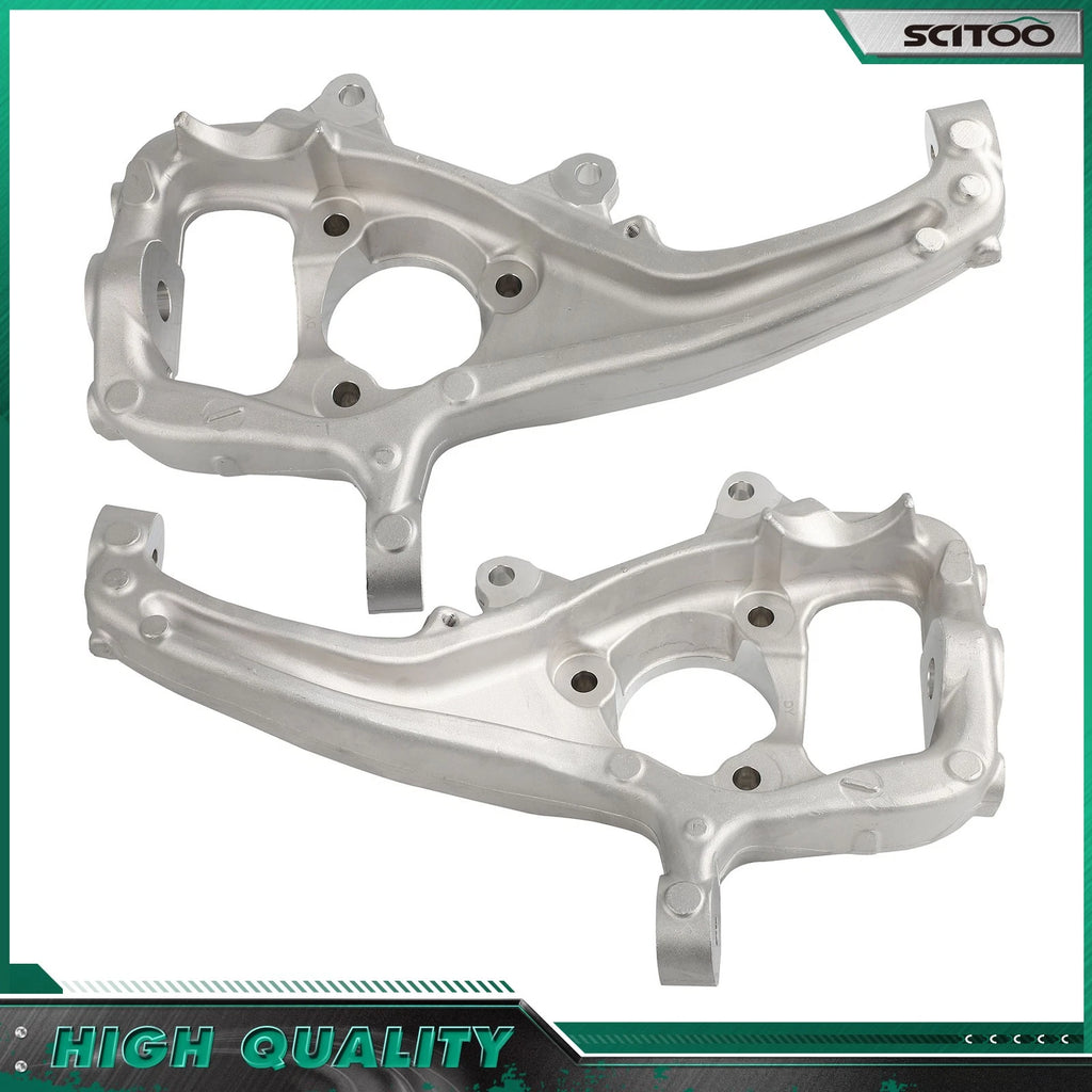 2X Front Steering Knuckle for Dodge Ram 1500 (2003–2018)