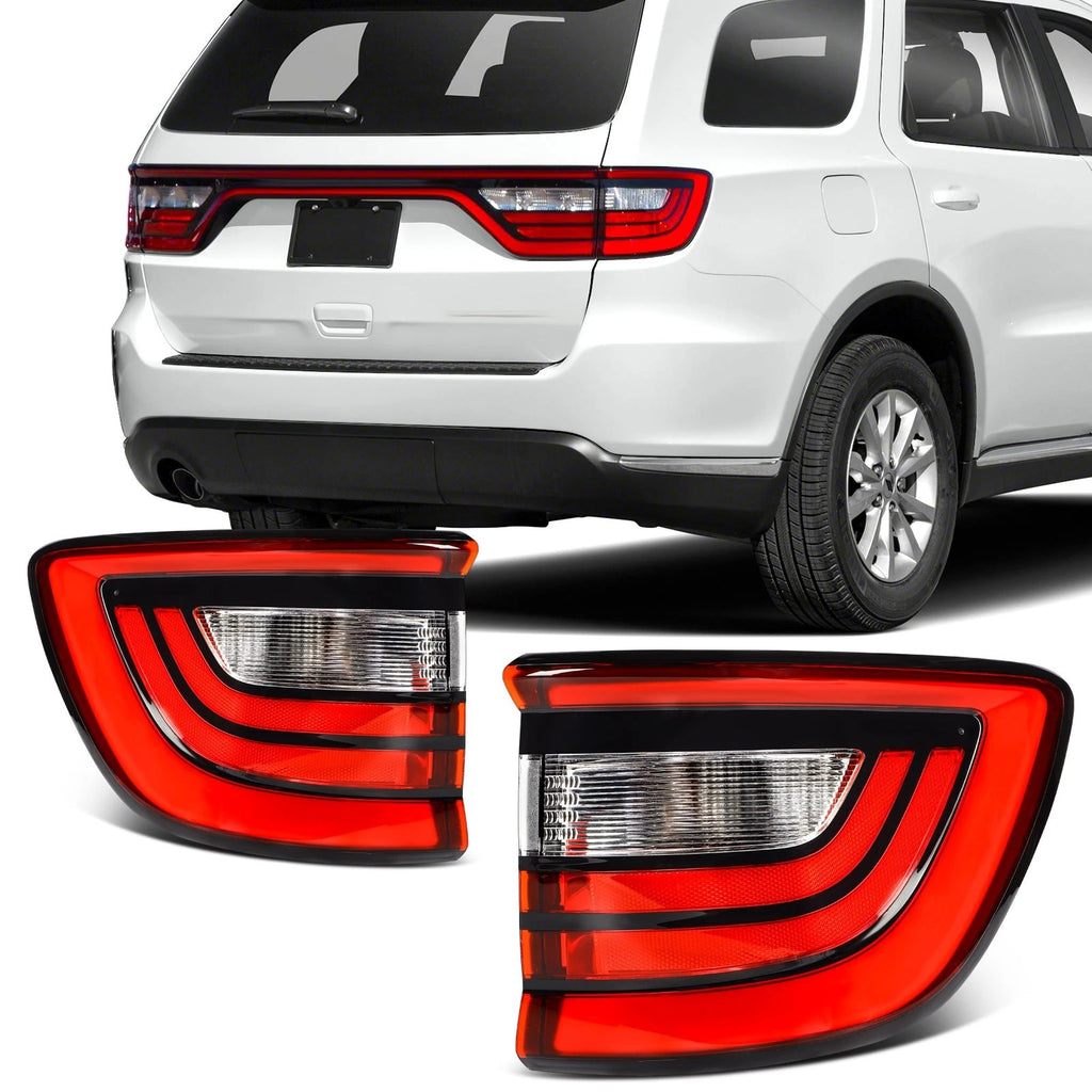 2X LED Tail Lights Assembly for Dodge Durango (2014–2025)