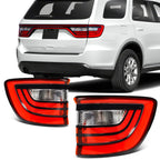 2X LED Tail Lights Assembly for Dodge Durango (2014–2025)
